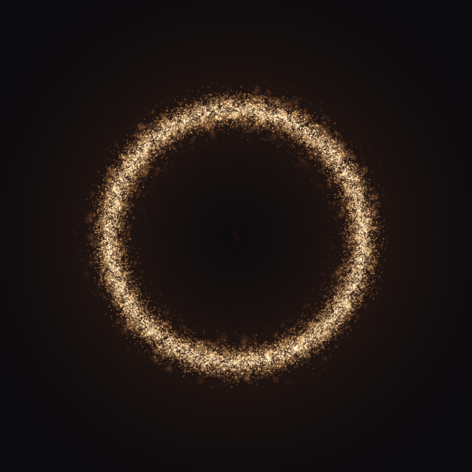 Aura amber-mist portrait